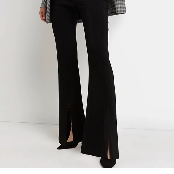 River Island Slit Bellbottom Pants - Picture 4 of 4